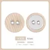 Botones Coloridos Cubiertos de Tela para Camisas, Suéteres, Tejidos, Ropa Exterior, Camisetas, Camisas de Manga Corta y Decoraciones de Cuello con Botones Pequeños de Doble Ojal