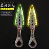 Modelo de arma para juego periférico Apex, accesorios cos, reliquia de espíritu maligno que cambia de color, juguete luminoso amargo de 30 cm
