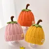 Gorro de Calabaza de Invierno Gorro de Punto para Bebé Gorro de Lana Cálido de Color Caramelo para Niños, Hombres y Mujeres para Niños y Niñas Lindo y Versátil