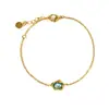 Pulsera y Collar de Zirconia Irregular, Chapado en Oro, No se Desvanece, Joyería de Nicho para Mujeres que Van al Trabajo, Fuente de Suministro para Transmisiones en Vivo, Venta al Por Mayor de Fábrica