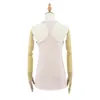 Chaleco Holgado para Mujer con Efecto de Caída, Cuello en V Henry, Elegante Diseño de Espalda, Estilo Fresco y Moderno, Versátil para Danza Jazz, Sin Mangas Negro