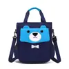 Nueva bolsa de mano para tareas al por mayor para estudiantes Bolsa de maquillaje cruzada para estudiantes de primaria Gran capacidad Mochila escolar para estudiantes LOGOTIPO personalizado