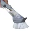 Gadget de Cepillo para Ollas de Cocina con Dispensador de Líquido, Cepillo Multifuncional para Tazones, Cepillo de Aceite Doméstico de Mango Largo, Cepillo de Limpieza Hidráulico