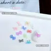 Mini Decoraciones Transparentes de Uñas con Moños Paquete Mixto 2026 Nuevo Transparente Blanco Rosa Coloridos Pequeños Moños Pedrería para Uñas Pequeños Accesorios