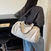 Estilo Nuevo Transfronterizo Maleta de Equipaje Portátil con Ruedas y Correa Cruzada para Hombro Bolsa de Almacenamiento de Equipaje para Viaje de Negocios de Corta Distancia Natación Fitness