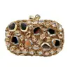 Bolso de Mano de Piedra Transfronterizo Nuevo Bolso de Mano de Diamante de Vidrio para Cena Bolso de Mano de Banquete con Corte de Diamante de Vidrio para Mujer
