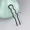 Grampo de Cabelo Hanfu Corpo Passo-Balanço Material Eletroforese Artesanal DIY Preto Fosco Estilo Antigo Cor Fixa Enfeites