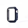 Para Apple Watch 7 Capa Protetora Capa Dura de PC Película Temperada Capa Protetora Integrada Capa para Relógio iwatch6/5/4 Geração