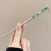 Fabricante de Yiwu Venta al por mayor de accesorios para el cabello a precio de costo, Pasadores de estilo antiguo de alta gama para Cheongsam, Pasadores simples y versátiles para uso diario