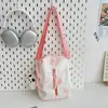 Bolso de Hombro de Moda para Niña Personalizado Graffiti Impresión por Chorro de Tinta Bolso para Teléfono Móvil para Salir Mochila Cruzada Pequeña Fresca para Niña