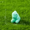 Terrario de musgo, osito creativo en miniatura, figuritas de animales de cerdo y conejo, accesorios decorativos DIY de paisajismo para jardinería, mini adornos