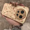 Funda para Teléfono Móvil Adecuada para Xiaomi 17Ultra, Dibujos Animados Lindos Xiaomi17Promax Súper Popular 17 Pantalla Completa Cereza Roja