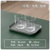 Bandeja Rectangular de Color Sólido Estilo Nórdico Juego de Tazas de Té para el Hogar Plástico Creativo Plato de Frutas para Comedor