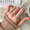 Anillos de Pareja Sweet Eclipse Glacier S925 Plata de Ley, Diseño de Nicho Retro de Lujo Ligero, Tamaño Ajustable de Gama Alta, Adecuado para Regalar