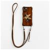 Cat Coconut Tree Apple 16 Crossbody Lanyard Capa para Celular iPhone15promax All-inclusive 14 Soft Case 13