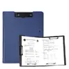Carpeta A4 Carpeta de Almacenamiento de Folletos Carpeta con Bloc para Escribir Cubierta Dura Carpeta para Exámenes de Estudiantes Carpeta de Archivo A3