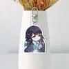 En Nombre de la Serie de Juegos Shine Fondo Blanco Acrílico Llavero Doble Cara Colgante para Mochila Soporte Mercancía Personalizable
