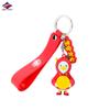 Long Zhiyu 15 Años Evento Personalizado Regalo Llavero Colgante 3D de Goma Blanda de PVC Proveedor Personalizado de Alta Calidad