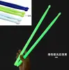 5a Brilho Aprimorado Fluorescente Bateria Stick Bateria Luminosa Conjunto de Bateria Bateria Jazz Drum Stick Performance Nylon Luminous