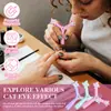 Venta Caliente Transfronteriza Arte de Uñas Ojo de Gato Ocho en Uno Herramienta Magnética con Fuerza Magnética Fuerte, Imán Multifuncional Elegante Venta al por Mayor