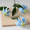 Simulación de flores, 3 lirios de llama, diseño de escena de boda, decoración del hogar, accesorios de fotografía de flores artificiales, fábrica al por mayor