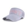 Sombrero de copa vacío para mujer, estilo coreano, versátil, moderno, para el sol, de verano, informal, con protección solar, gorra de béisbol con visera para primavera y otoño