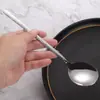 Cuchara Grande de Acero Inoxidable para Servir para Comedor de Hotel, Cuchara Grande para Servir Platos, Cuchara Compartida para Cafetería Escolar