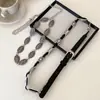 Estilo Bohemio Étnico Collar Ovalado de Cuero Cadena para la Cintura Moda Cinturón de Temperamento Joyería de Nicho de Alta Gama Venta al por Mayor