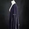 Isla de Tela Púrpura Profundo Terciopelo de Seda Brillo de Seda de Mora Tela de Terciopelo de Alta Calidad Tela de Color Sólido Tela para Vestido Camisa