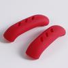 Cubierta de Oreja de Olla Aislante de Calor de Silicona Cubierta de Asa de Olla Antiescaldado para el Hogar Cubierta de Asa de Oreja para Olla de Sopa Olla Vaporera Accesorios de Cocina