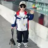 Ropa de Primavera y Otoño para Niños Ultraman 2026 Nueva Chaqueta Elegante Chic para Niños Ropa Chaqueta de Primavera con Capucha para Bebé