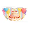 Roupas Personalizadas de Bolo de Aniversário para Meninos e Meninas de Todas as Idades, com uma Vibe Festiva de Festa de Aniversário, Apresentando uma Capa Pequena com Amarração