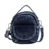 Nueva Moda Retro Bolso Cruzado de Mezclilla para Mujer Ligero de Nicho Bolso de Hombro Único Urbano Diario Viaje Bolso Casual