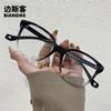 TR30308 Nova caixa de óculos da moda feminina, óculos simples para olhos míopes com armação anti-luz azul para homens
