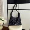 Nova bolsa de lona simples e casual da moda 2026, bolsa transversal de grande capacidade, bolsa de estudante, bolsa de tecido versátil