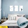 Papel tapiz autoadhesivo de pvc de color sólido, engrosado, para dormitorio, impermeable, a prueba de humedad, fondo vivo, papel tapiz autoadhesivo al por mayor, color liso