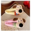Pinza para el pelo de esponja de cachorro de dibujos animados para mujer, pinza para flequillo lateral delantero, pinza BB grande para cabello suelto, pinza para el pelo de niños, accesorio para el cabello