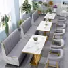Conjuntos de Mesas e Cadeiras Personalizados para Restaurantes Ocidentais, Lanchonetes Casuais, Lojas de Chá com Leite, Cafeterias, Lanchonetes de Hambúrguer, Restaurantes de Hot Pot, Sofás de Canto para Bares