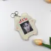 Versión Coreana de Ins Lindo Variedad de Series Portatarjetas de Peluche Persiguiendo Estrellas Idol Colgante de Exhibición de Tarjetas Pequeñas Lindo Portatarjetas de Estudiante