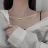Collar de perlas nuevo 2023 para mujer, ligero, de lujo, elegante, sencillo, dulce, con cadena de clavícula, diseño de nicho, venta al por mayor