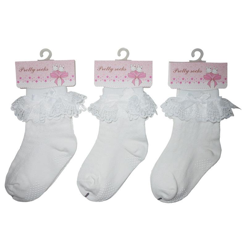 舞蹈花边袜 儿童