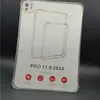 Adecuado para iPad Pro 11.0 pulgadas 2024 Tableta Funda Protectora de TPU Apple Alta Transparencia Esquina Cuatro Anticaídas
