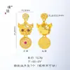 Puzuo Wei Xue con el mismo estilo de ojos de arena dorada se moverá con diamantes para ganar dinero collar valiente cadena de suéter de cuentas de transferencia estilo chino nuevo mujer