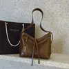 Bolsa Feminina Transfronteiriça Outono Bolsa de Grande Capacidade Bolsa de Ombro Transversal Commuter Retrô Bolsa Tote Grande de Alto Padrão de Nicho