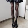 Meias femininas meias brancas joelho verão fino Lolita meias pretas torcer listras retrô puro fishnet meias