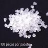 P01 bala borracha tampa da orelha tampa da orelha de plástico tampa de ouvido transparente tampão de orelha flor de ameixa DIY acessórios de joias atacado