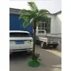 Árvore de Coco Simulada Árvore de Coco Falsa Grande Cenário para Shopping Center Palmeira Tropical Haste Curva Preservada Exibição Árvore Falsa Árvore de Coco