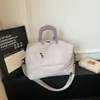 Bolsa Bordada con Lazo, Bolsa de Viaje, Bolsa para Alojamiento de Viaje de Negocios, Bolsa Tote Práctica, Bolsa para el Trabajo Diario, Bolsa de Maternidad