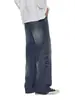 Ropa para Hombre Maple House / Nuevo Otoño Jeans Retro Americano para Hombre Sueltos Rectos Pierna Ancha Línea A Pantalones para Hombre
