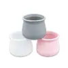 Capas de Silicone para Pés de Mesa e Cadeira, Capas Redondas Anti-Risco e Silenciosas, Capas Protetoras Resistentes ao Desgaste para Banquetas de Madeira Maciça, Protetores de Pé